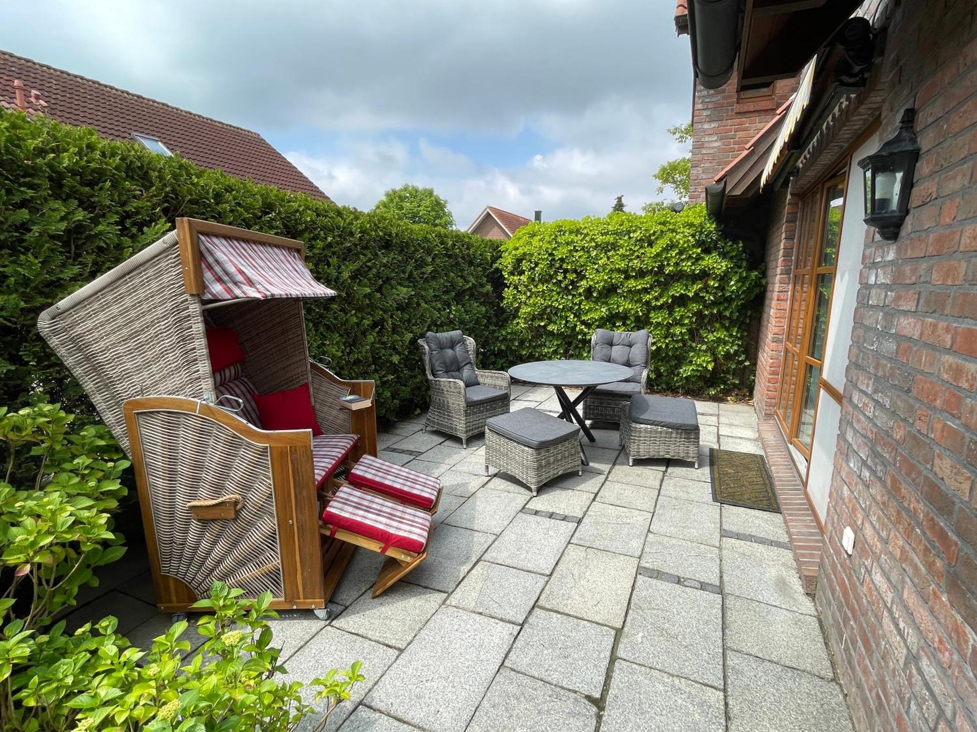 Ferienhaus Henny: 6 Geh-Minuten Vom Hafen. Privater Garten Jemgum 외부 사진
